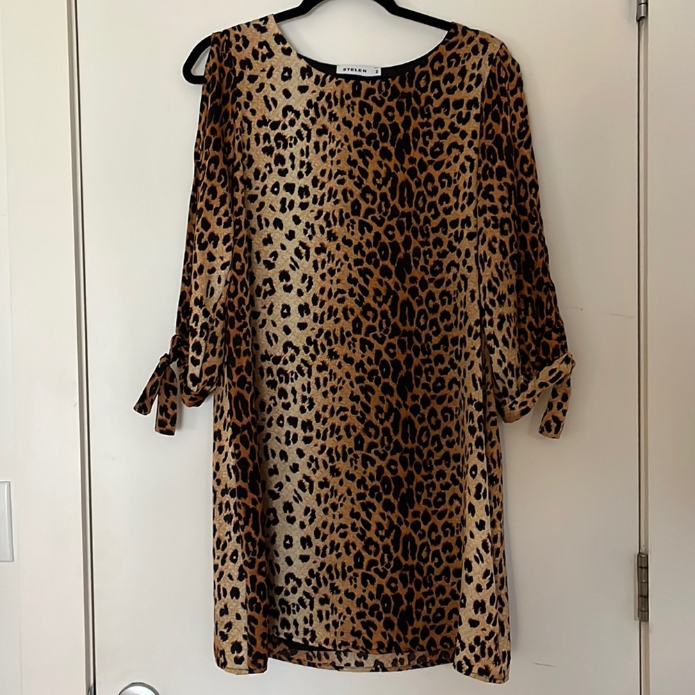STELEN Leopard Mini Dress
